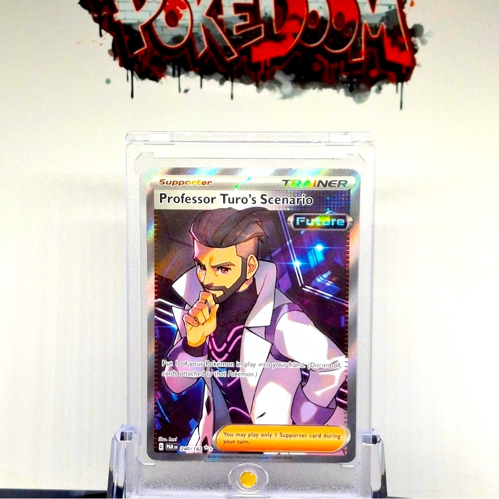 Pokemon Trading Card - Professor Turo's Scenario - Multicolor